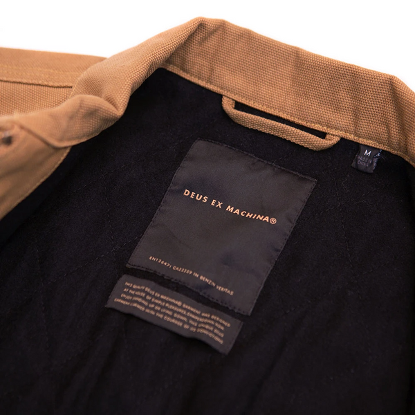 ANDRE WORKWEAR JACKET - BISTRE TAN