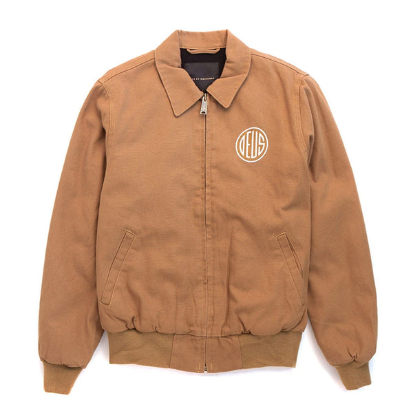 ANDRE WORKWEAR JACKET - BISTRE TAN