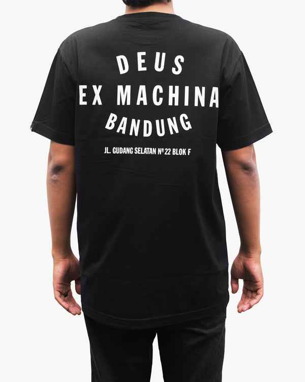 BANDUNG  ADDRESS TEE - BLACK