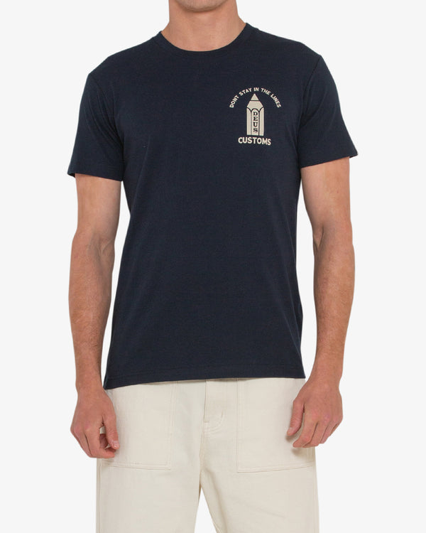 CANYONS TEE - NAVY