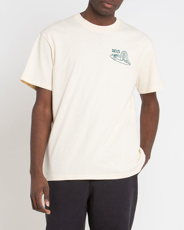 LAYBACK TEE - DIRTY WHITE