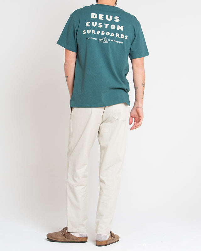 Layback Tee - Jasper Green