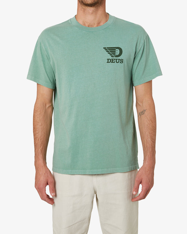 GRILL TEE - SEA FOAM
