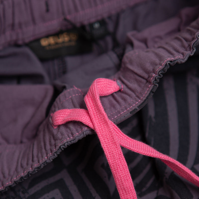 STACKWADDY BEACH SHORT - PLUM GREY