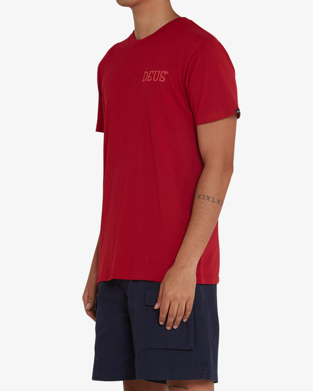 PORTAL TEE - ROCCO RED