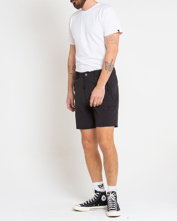 DWELLER TREK SHORT - BLACK