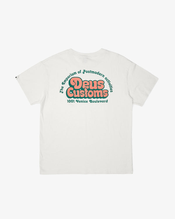 DAISIES TEE - WHITE CHALK
