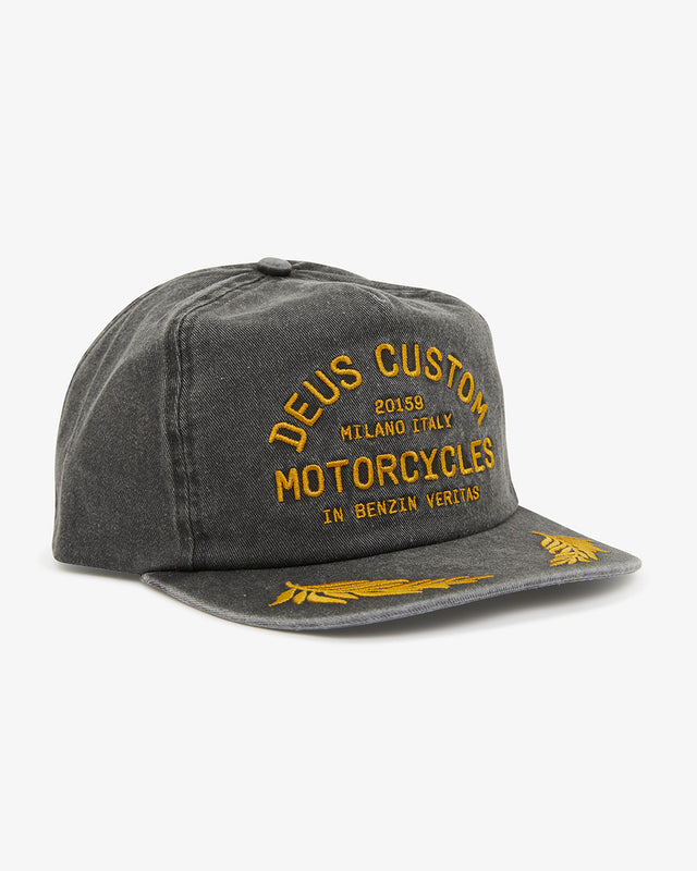 Round Out Cap - Washed Black